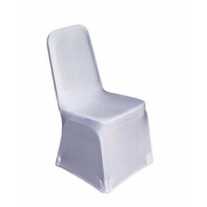 Funda de silla elástica para silla de banquete CH1040, blanca - Product Image 1
