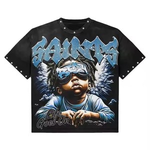T-shirt senza maniche da uomo oversize in maglia tinta unita 2025 <span class=keywords><strong>DFT</strong></span> con stampa a sublimazione di strass, traspirante e antipiega - Product Image 2