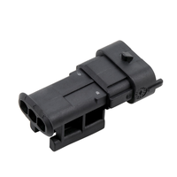 Connecteur Électrique Automobile 1928403968, Boîtier en Nylon, 3 Broches Mâle-Femelle, IP66, 12V
