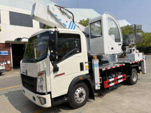 Camion de dépannage HOWO avec grue, camion de remorquage à plateau avec grue à flèche hydraulique, nouveaux véhicules de récupération à plateau avec grue - Product Image 4
