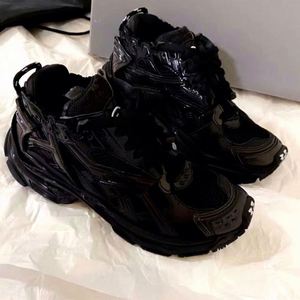 Luxury Fashion Trend Breathable Lace-up Soft Soled Cushioned Running <b>Shoes</b> Mesh Fabric Lightweight Sneakers Balenciages - Product Image 2