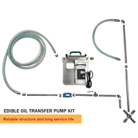 Machine de remplissage d'huile alimentaire de haute précision avec buse anti-goutte portable et remplisseur de liquide pour huile d'olive dans un réservoir IBC