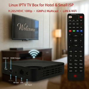 Linux IP STB OEM Menú de Inicio Personalizado <span class=keywords><strong>URL</strong></span> Preestablecida H.265 HEVC HD+AV + USB2.0 (Operadores) - ERI-IPTV004 DDR3 1Gb Flash 16MB - Product Image 4