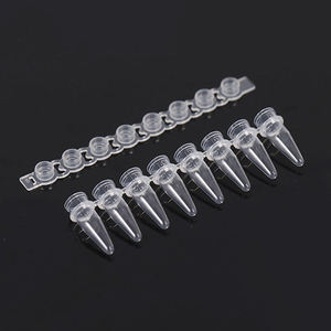 Bande de 8 tubes PCR de 0,1 ml et 0,2 ml pour usage en laboratoire - Product Image 4