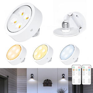 Lámpara de Noche LED Planet E26, Funciona con Batería, Regulable, 3 Colores Ajustables, Lámpara de Mesa con Base de Rosca para Cocina, Lámparas de Pie - Product Image 2