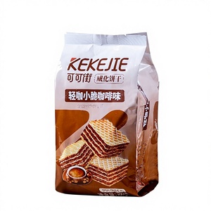 Biscuit gaufreté semi-moelleux <span class=keywords><strong>au</strong></span> <span class=keywords><strong>sucre</strong></span>, fourré <span class=keywords><strong>au</strong></span> fromage et aux fruits, 300g - Product Image 1