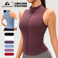 Débardeur de yoga OEM ODM pour femme – Haute élasticité, séchage rapide, respirant, non transparent – Vêtement de sport et de fitness