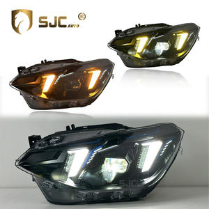 SJC accessori auto sistema di illuminazione Full LED fari auto per <span class=keywords><strong>BMW</strong></span> serie 1 <span class=keywords><strong>F20</strong></span> 2012-2014 giallo luci di direzione anteriori bianche - Product Image 1