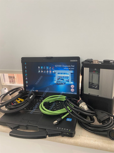 Original Chip MB <b>SD</b> Connect C5 Scanner Complete Package Preloaded Software CF53 laptop For Benz Diagnostics - Product Image 6