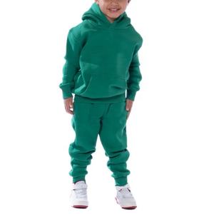 Ropa Infantil con Logotipo Personalizado, Conjuntos de Sudaderas con Capucha de Algodón para Niños, Conjuntos de Ropa Infantil de Felpa Baratos y a la Moda - Product Image 1