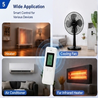 Termostato Inalámbrico Programable con Control Remoto Inteligente, Diseño de Última Generación, Calefacción por Suelo Radiante para Ahorrar Energía
