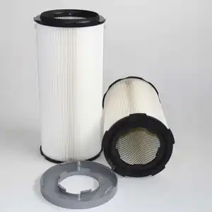 Forst Zijkant Gemonteerd Chuck Vierkante Flens Cover Luchtfilter Cartridge