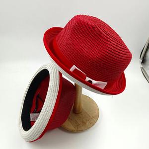 Fashion Summer New Trendy Luxury Party Beach <b>Hat</b> Two Tone Short Brim Paper Straw Man <b>Hat</b> Fedora <b>Hats</b> <b>for</b> Men Fashion Dress - Product Image 5