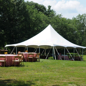 Tente de réception élégante blanche pour événements 30x40 10x30, capacité 100-250 personnes, idéale pour salles de réception et mariages, résistante - Product Image 3