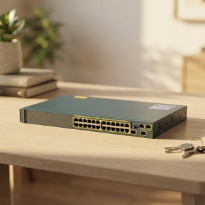 Switch, 24 ports 10/100/1000T, 4xSFP, Switch LAN Base WS-C2960X-24TS-L WS-C2960X-24TS-L - Product Image 1