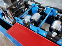 Vente directe d'usine, machine de profilage de rails de plafond en C, machine de profilage de rails et de montants pour cloisons sèches