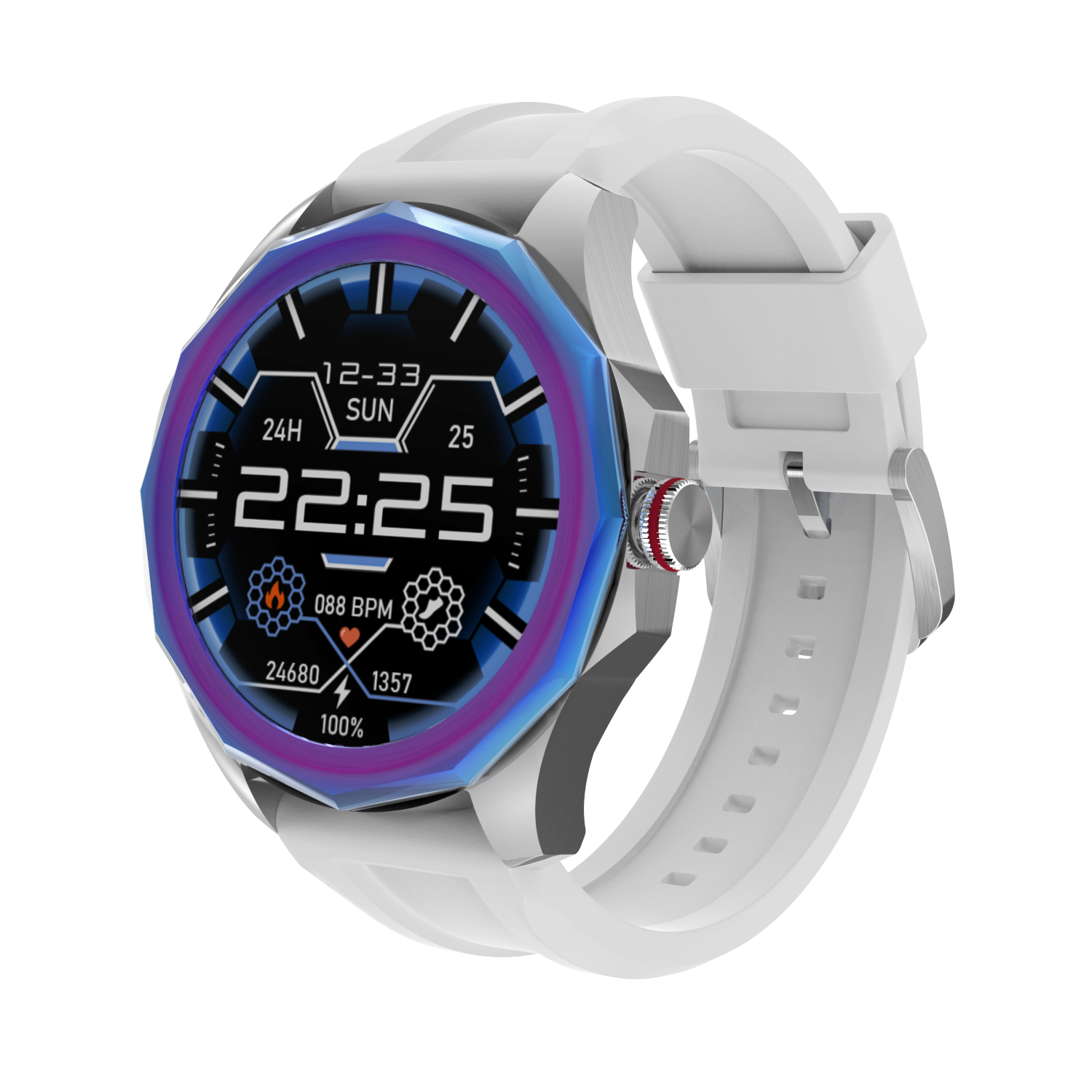 Reloj inteligente con Bluetooth para hombre, pulsera de reloj inteligente, se acepta personalización, 1 muestra