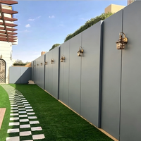 Panneau de clôture modulaire de jardin de 4 pieds, sécurité 358, anti-rouille, vinyle brun 6x8, mobile, achetez maintenant, livraison gratuite