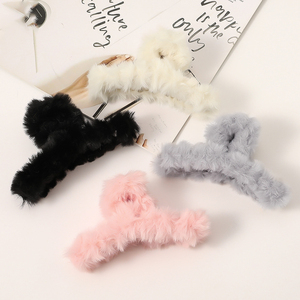 Nouvelles griffes de <span class=keywords><strong>cheveux</strong></span> de mode personnalisées de haute qualité en vrac coréen grande taille, pinces à <span class=keywords><strong>cheveux</strong></span> - Product Image 1