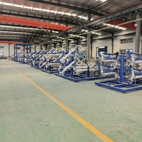 Estación de Carga Montada en Plataforma Deslizante para Tanques de GLP y GNL en Refinerías, Carreteras y Ferrocarriles, con Medidor de Flujo, Controlador de Lotes y SCADA