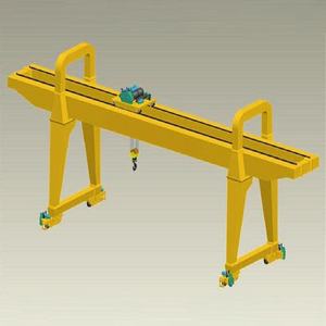 Grue <span class=keywords><strong>portique</strong></span> à double poutre robuste pour l'entrepôt d'une usine sidérurgique, levage industriel 50 tonnes - Product Image 6