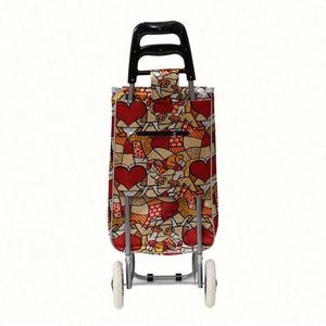 Carrito de Compras Plegable con Ruedas, Ligero y Moderno, Bolsa de Compras Plegable con Ruedas - Product Image 5