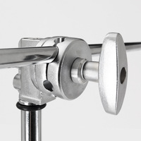 Support d'éclairage photo C-Stand 3,3 m en acier inoxydable robuste avec bras articulé, barre transversale et tête de préhension pour trépied