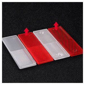 अत्यधिक दृश्यमान मुद्रण योग्य 50*150*5 मिमी pmma प्राइमेटिक चिपकने वाली शीट ट्रक चिंतनशील सामग्री उच्च दृश्यता परावर्तक शीटिंग - Product Image 6