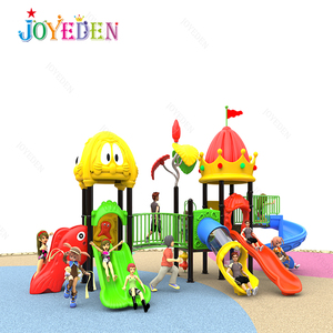 ملاعب بلاستيكية من الفولاذ والبولي إيثيلين معزولة بالكامل لمراكز اللعب مخصصة ملاعب للأطفال في الهواء الطلق للاستخدام العام - Product Image 3