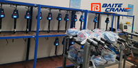 Palans électriques à chaîne de 5 tonnes, équipement de levage 380V et alternative aux palans à chaîne pneumatiques