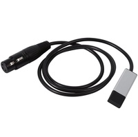 Adaptador de Interfaz USB DMX512 con Cubierta de PVC y Blindaje Trenzado para Control de Luces LED de Escenario, Atenuador por Computadora
