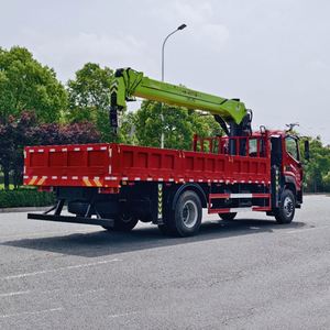 Camion grue Foton 4*2, flèche Zoomlion 8 tonnes à 5 sections, Yuchai 220HP, levage et transport pour travaux d'ingénierie - Product Image 6