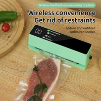 Mini aspirateur sans fil pour la maison, sac alimentaire, rechargeable, plastique, écologique, machine de mise sous vide