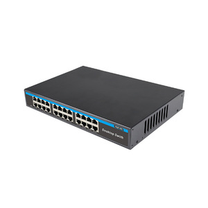 Desktop <b>Switch</b> 24 Port Gigabit Ethernet Metal Case Non PoE VLAN Support For Office <b>Network</b> - Product Image 2