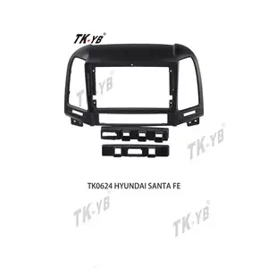 TK-YB Limited time specials Car Radio Frame car dvd player android car frame for HYUNDAI 2006 IX45/ Santafs 9"