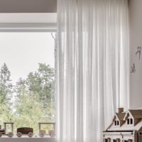 Cortinas de Tul Texturizado Personalizables para Dormitorios y Salas de Estar, Cortinas y Cenefas Premium