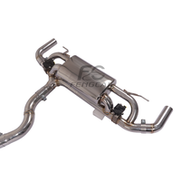 Maßgefertigte Auto-Performance-Auspuffrohre Schalldämpfer für BMW G20 G28 325 330 B48 Edelstahl 304 Valvetronic Auspuff Catback Direktmontage
