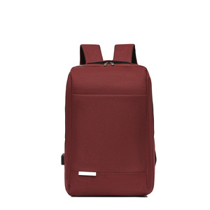 Laptop <b>Backpack</b> With Usb Charging Port Business Travel Unisex Solid Color <b>Large</b> <b>Capacity</b> For Students And Professionals - Product Image 5