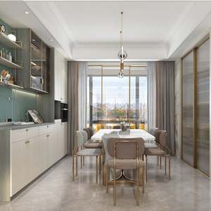 <b>Retro</b> Style Vintage Inspired Home Bar Wine <b>Cabinet</b> Warm Wood Tone with Curved Edges Nostalgic Dining Space French Design Style - Product Image 5