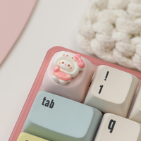 2025 MG Cute Little Girl Artisan 3D Resin Custom Keycaps Model KC-104 ESC Keycap for Mechanical Keyboard
