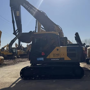 Excavadora hidráulica Volvo EC140B de alta calidad de 14 toneladas, excavadora de segunda mano en stock - Product Image 2