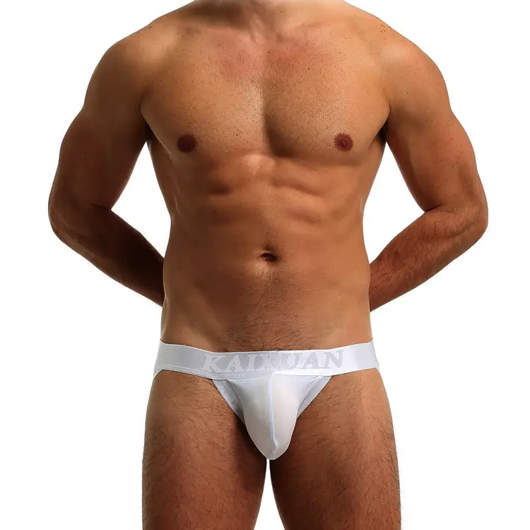 Männliche modelle in transparent unterwäsche sexy nylon männer unterwäsche briefs