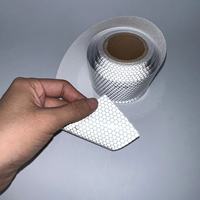 Weißes hoc hinten sives retro reflektieren des Klebeband Solas Standard 50mm wasserdicht bedruckte Marine Reflective Material Tape Roll