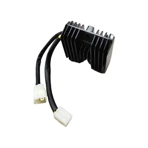 Rectificador de voltaje Universal para motocicleta, rectificador regulador de aluminio de 5 pines y 5 cables, 12V, 200cc, 300cc, 350cc, piezas de repuesto para motor