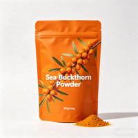 Groothandel 100% natuurlijk fruitpoeder puur duindoorn fruitpoeder in bulk fruitpoeder