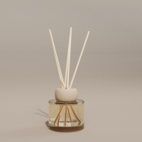 Diffuseur d'huiles parfumées pour la maison CH Luxury, longue durée, 120 ml, ensemble de diffuseurs à bâtonnets avec boîte colorée pour salon et chambre