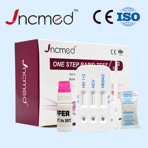 Kit <span class=keywords><strong>de</strong></span> Prueba Rápida 3 en 1 para Detección <span class=keywords><strong>de</strong></span> VIH, VHC y HBsAg en Sangre, Prueba <span class=keywords><strong>de</strong></span> Detección <span class=keywords><strong>de</strong></span> Enfermedades Infecciosas - Product Image 2
