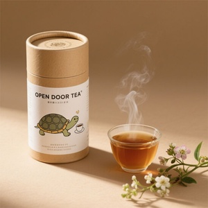 Customizable Recyclable Paper Tube Packaging for Tea New Design Factory Direct - Product Image 3