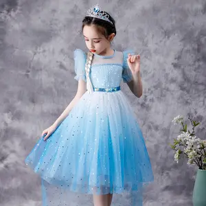 Disfraz <span class=keywords><strong>de</strong></span> Niña Elsa Anna <span class=keywords><strong>de</strong></span> MQATZ, Disfraz <span class=keywords><strong>de</strong></span> Princesa Blanca para Niña, Vestidos <span class=keywords><strong>de</strong></span> Fiesta para Niñas BX1701 - Product Image 3