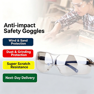 Gafas <span class=keywords><strong>3M</strong></span> a Prueba de Viento, Polvo y Arena para Ciclismo, Gafas de Protección Laboral a Prueba de Impactos para Seguridad en Laboratorios - Product Image 2